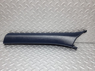R129 SL a pillar cover left side blue used OEM