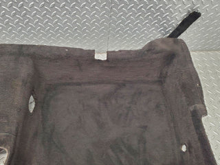 W201 Baby Benz rear floor carpet black used OEM