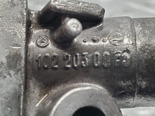 W123 water pump housing flange used OEM