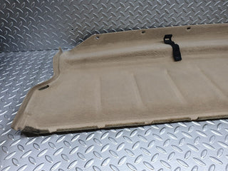 42261 Mercedes-Benz R129 320SL Coupe Fuel Tank Cover Plate Carpet Beige 1296903141