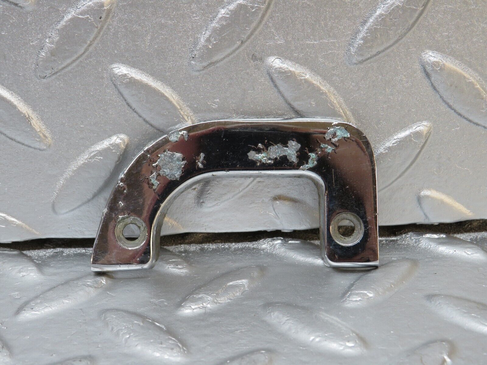 40036 Mercedes-Benz R107 350SL Interior Door Chrome Latch Trim Left