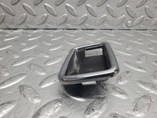 W123 chrome frame door opener right used OEM