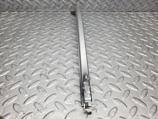 S123 Wagon rear left door chrome window channel used OEM