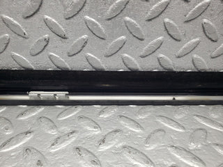 W140 front left door moulding chrome trim used OEM