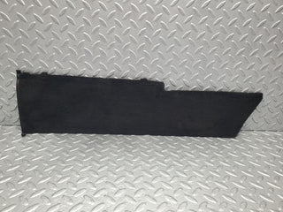 W201 Baby Benz door sill floor carpet left side black used OEM