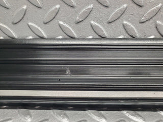 W123 Coupe door sill trim black right side used OEM