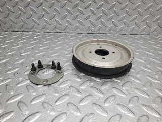 W124 Cabriolet engine cooling fan pulley used OEM