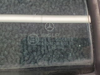 W124 Wagon rear right door quarter window glass used OEM