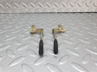 W201 Baby Benz rear door lock knob pair used OEM