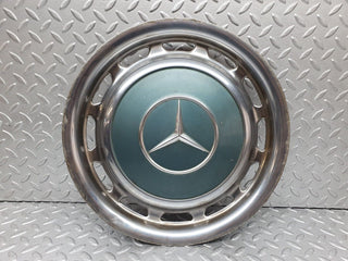 W123 Coupe wheel hub cap 14 inch used OEM
