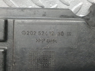 W202 left engine bay cover panel used OEM