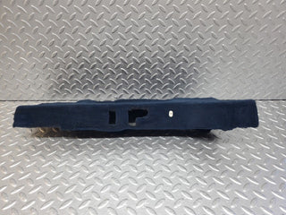 R129 SL rear floor cross member mat carpet blue used OEM