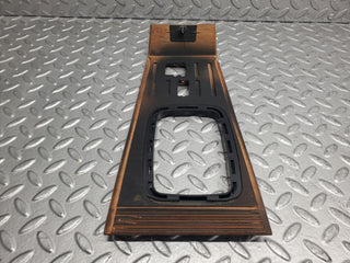W123 centre console wood panel used OEM