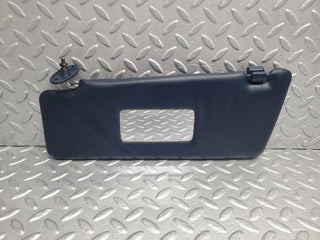 W123 sun visor left side blue used OEM