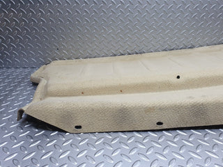 42261 Mercedes-Benz R129 320SL Coupe Fuel Tank Cover Plate Carpet Beige 1296903141