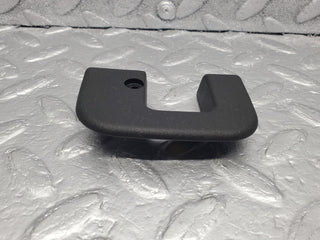 W210 left interior door latch trim black used OEM