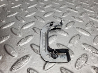 W123 interior chrome door latch trim left used OEM