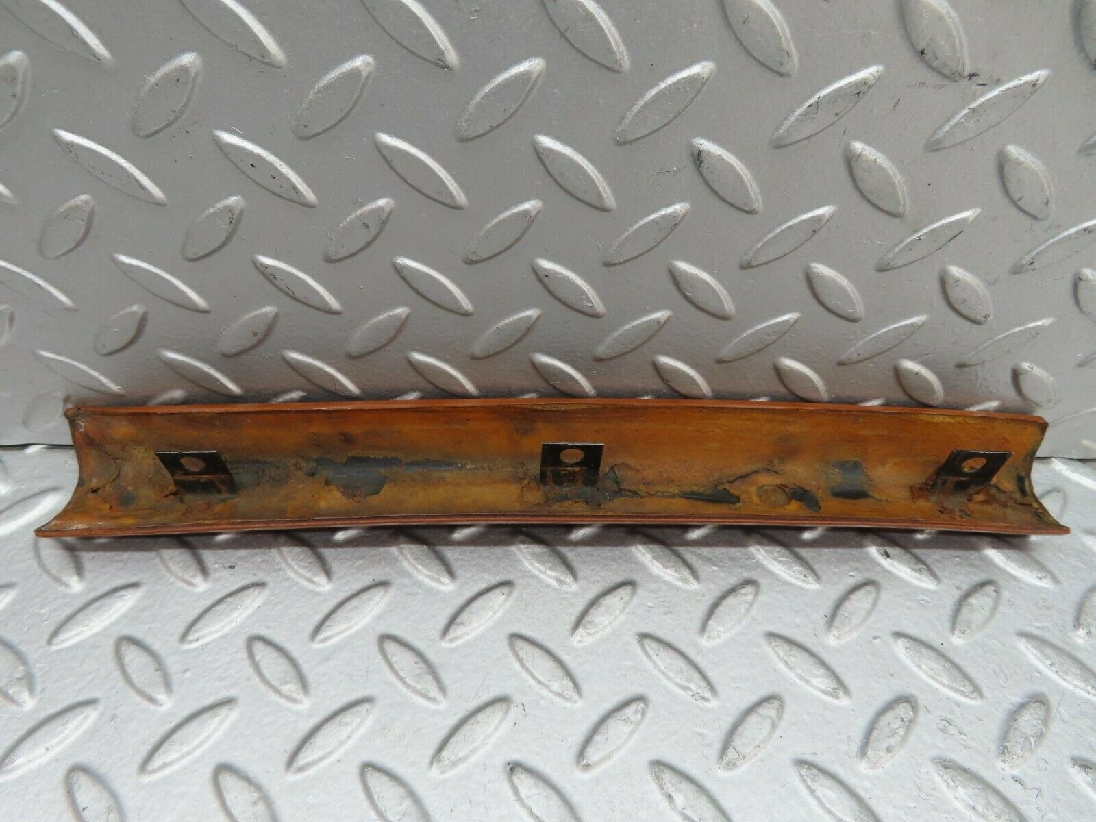 15653 Mercedes-Benz R107 450SL Hardtop B Pillar Trim Brown Pair