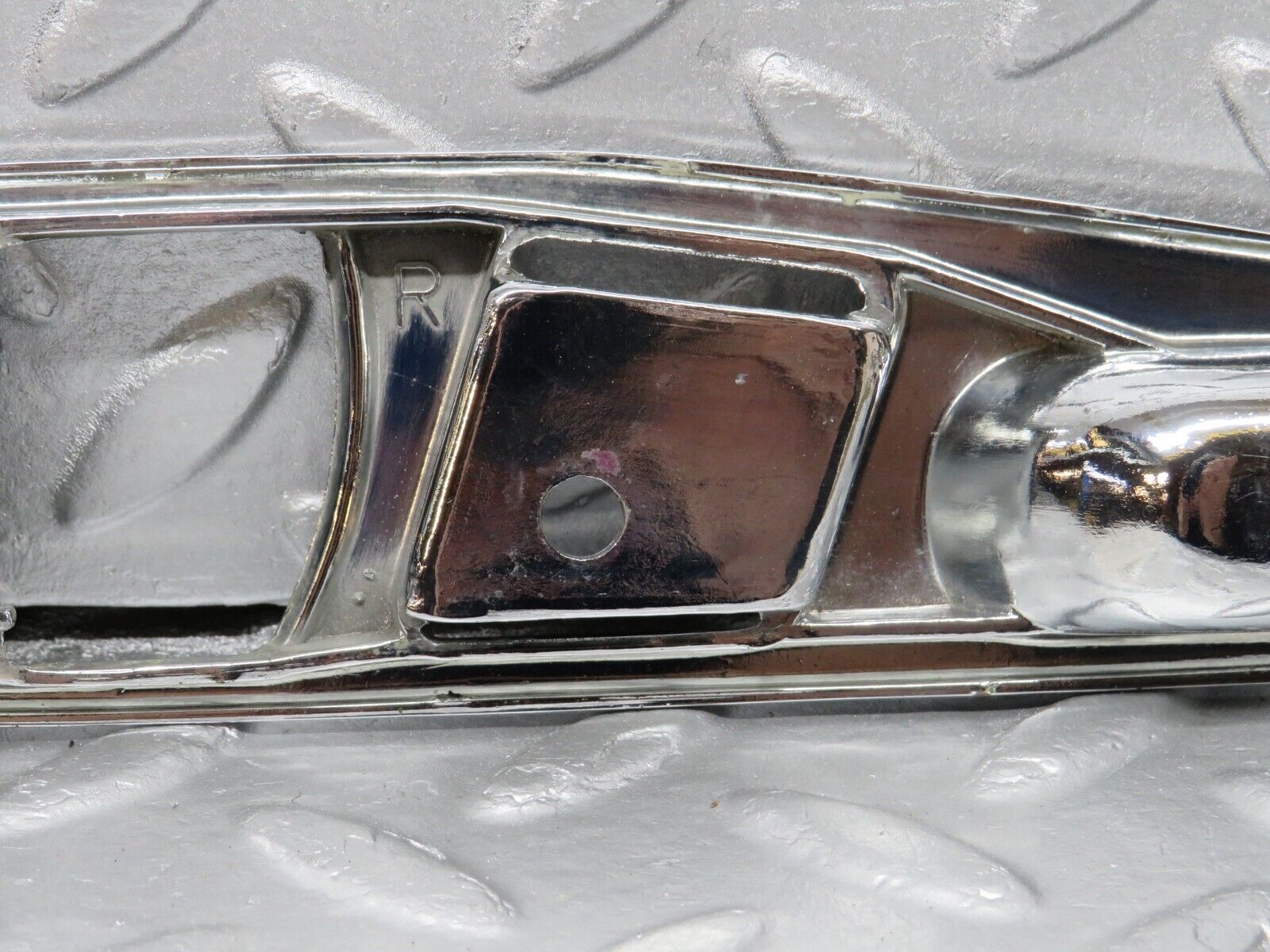 40009 Mercedes-Benz R107 350SL Interior Door Handle Chrome Surround Right