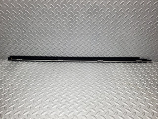 W140 front left door moulding chrome trim used OEM