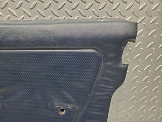 W123 Lang front right door card blue used OEM
