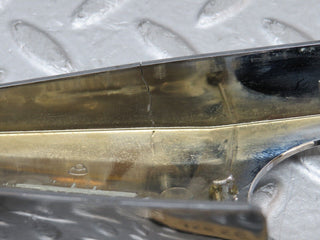 R107 SL seat hinge chrome cover used OEM