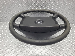 W201 Baby Benz leather steering wheel used OEM