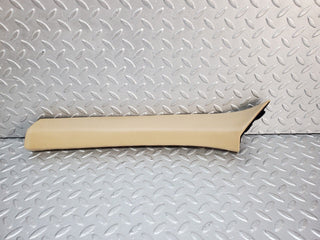 W126 a pillar cover trim left side beige used OEM