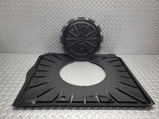 W201 Baby Benz boot trunk spare wheel cover used OEM