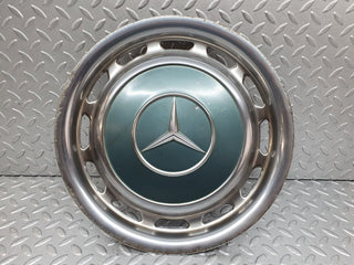 W123 Coupe wheel hub cap 14 inch used OEM