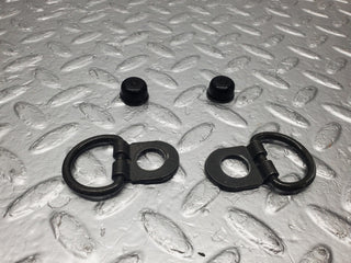 W124 Wagon trunk cargo hook clip pair used OEM