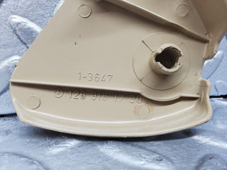 45971 Mercedes-Benz W126 420SE Front Seat Cover Trim Beige 1269181730