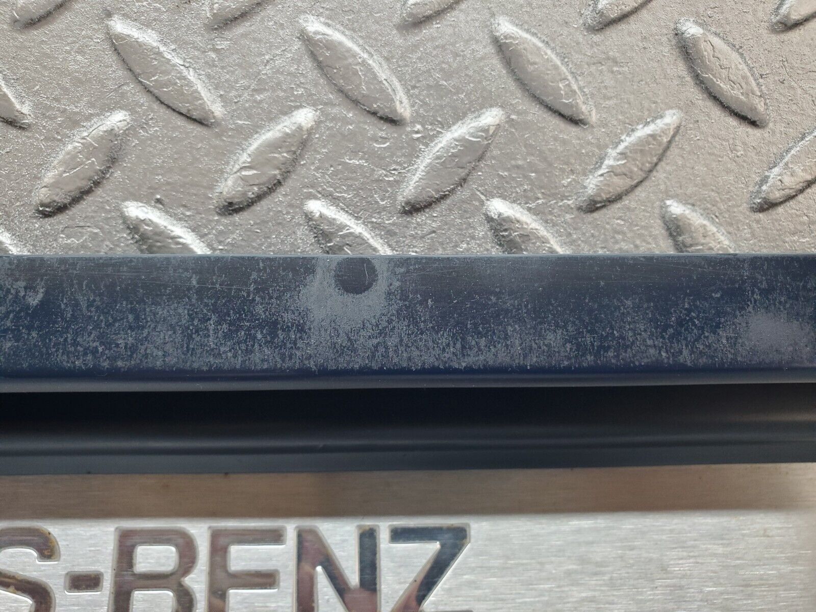 45318 Mercedes-Benz R129 300SL Coupe Right Door Sill Blue 1296800435