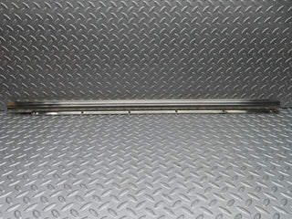 R107 SL left door sill chrome used OEM