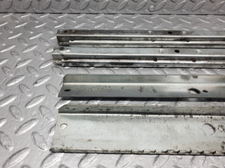 W123 Lang front right seat rail pair used OEM