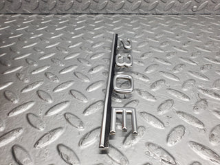 W123 trunk badge logo emblem used OEM