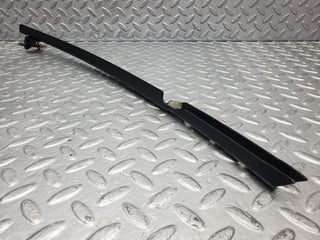 R129 SL left door front window channel used OEM