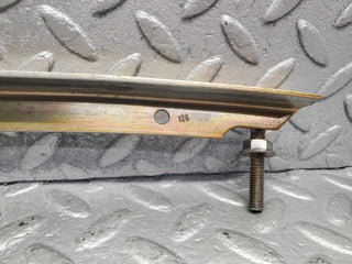 W126 Coupe left door window channel used OEM
