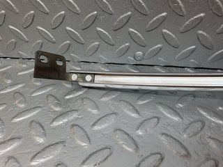 W108 rear right door window chrome channel used OEM