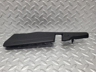 W123 Coupe front left seat cover trim black used OEM