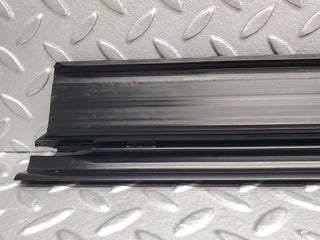 W123 Coupe door sill trim black right side used OEM