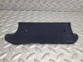 W123 b pillar bottom cover left blue used OEM