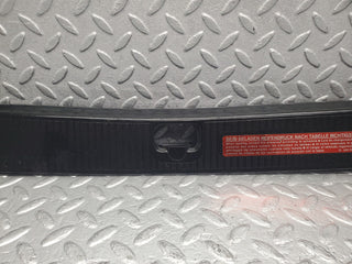 W126 Coupe trunk cover trim black used OEM