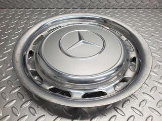 W123 wheel hub cap 14 inch used OEM