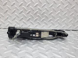 R129 SL left door exterior handle with key used OEM