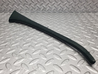 W126 rear left door interior trim green used OEM