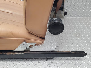 R107 SL front right driver heated seat palomino used OEM