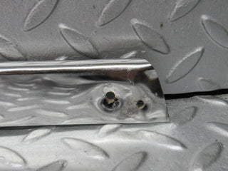 R107 SL a pillar chrome trim left side used OEM