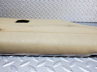 W123 rear left door card beige used OEM