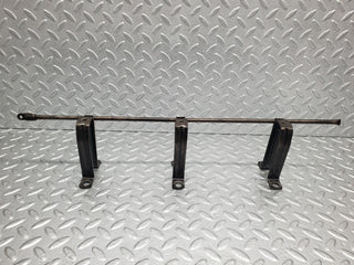 W108 camshaft oil tube with rocker cover supports used OEM